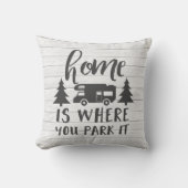 家は駐車する場所 クッション (正面)