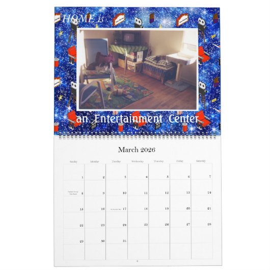 「家は」 カレンダー (3月 2026)