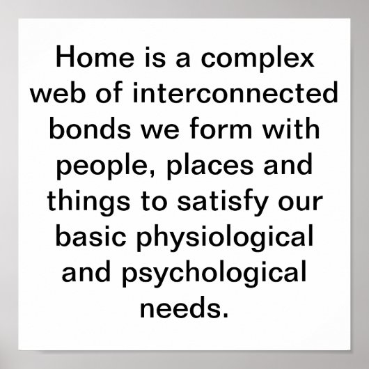 家は… ポスター (正面)