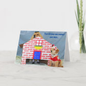 家を出て新しい家に成長すること カード (正面)