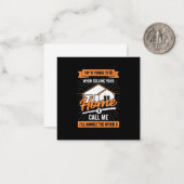 家を売るときに電話する ノートカード (正面/裏面インサイチュ)