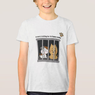 家を待つ トライブレンドTシャツ
