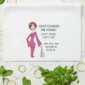 家を掃除しただけ – 動くな食べい…放せ楽しむ!K キッチンタオル (折り畳み)