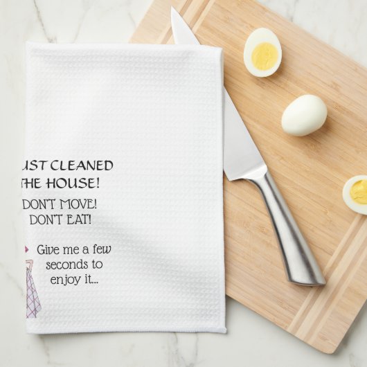 家を掃除しただけ – 動くな食べい…放せ楽しむ!K キッチンタオル (四つ折り)