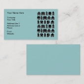 家アイコン不動産業者の名刺 名刺 (正面/裏面)