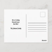 家エレガントの写真お知らせ ポストカード (裏面)