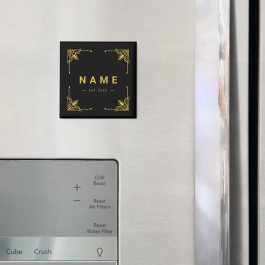 家エレガント内またはオフィス用名前をカスタムするマグネット マグネット (インサイチュ (冷蔵庫))