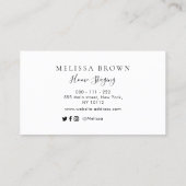 家エレガント屋証 名刺 (裏面)