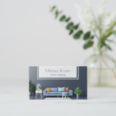 家エレガント屋証 名刺 (スタンド正面)