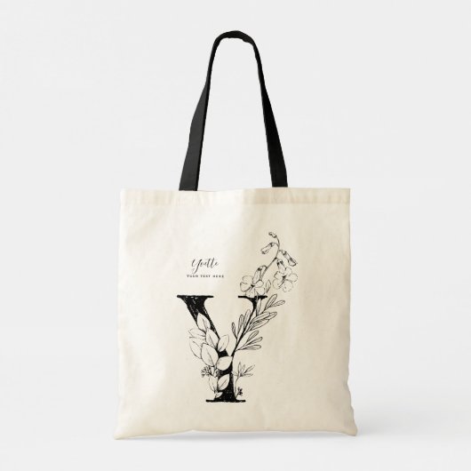 家オーガニック状Yフローラモノグラムの トートバッグ (裏面)