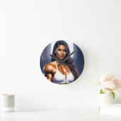 家カスタマイズ室のデッキ用の時計 ラウンド壁時計 (ホーム)