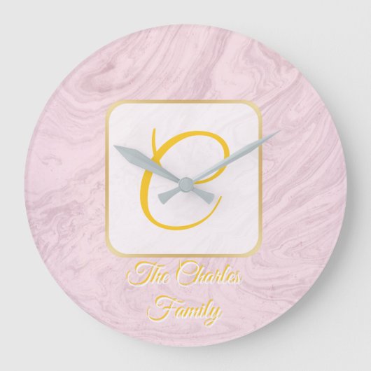 家カスタム内時計 ラージ壁時計 (正面)