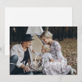 家カスタム名と定年写真 シーズンカード (正面/裏面)