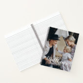 家カスタム名と定年写真 ノートブック (内部)