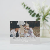 家カスタム名と定年写真 ポストカード (スタンド正面)