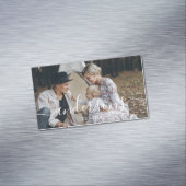 家カスタム名と定年写真 マグネット名刺 (インサイチュ)