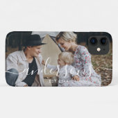 家カスタム名と定年写真 Case-Mate iPhoneケース (裏面(横))