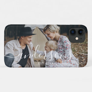 家カスタム名と定年写真 iPhone 11 ケース