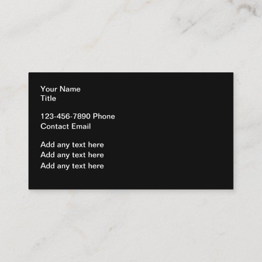 家カラフルのサー絵を描ビス名刺 名刺 (裏面)