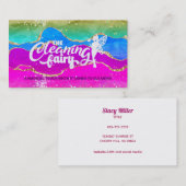 家カラフル清掃用名刺 名刺 (正面/裏面)