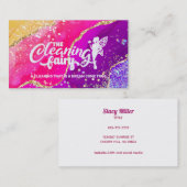 家カラフル清掃用名刺 名刺 (正面/裏面)
