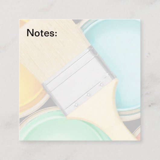 家クール屋の名刺 スクエア名刺 (裏面)