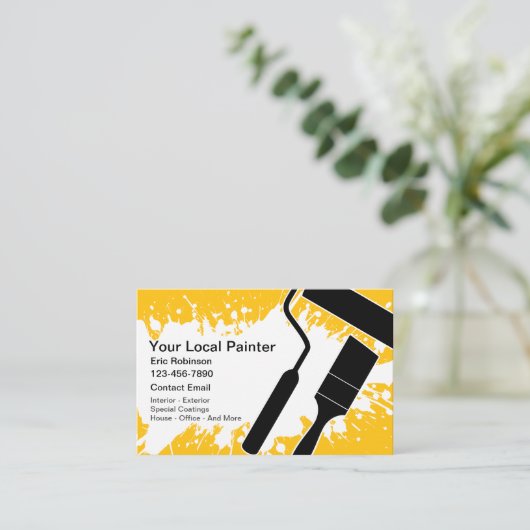 家クール屋の名刺 名刺 (スタンド正面)