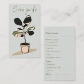 家シンプル気に屋工場受注用の商品ガイド エンクロージャーカード (正面/裏面)