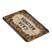 家スペインのの看板(文字のカスタマイズ可能) マグネット (右側)