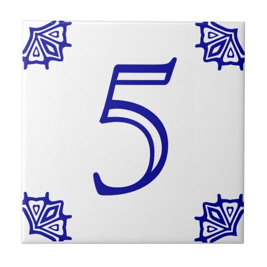 家スペインの番瓦 タイル (正面)