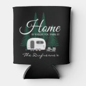 「家パーソナライズされたは駐車する場所」 缶クーラー (正面)