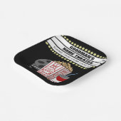 家パーソナライズされた内映画館カスタマイズ ペーパープレート (傾斜あり)