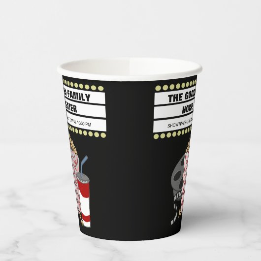 家パーソナライズされた内映画館カスタマイズ 紙コップ (左)