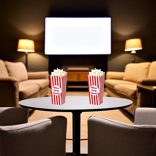 家パーソナライズされた庭ポップコーン フェイバーボックス