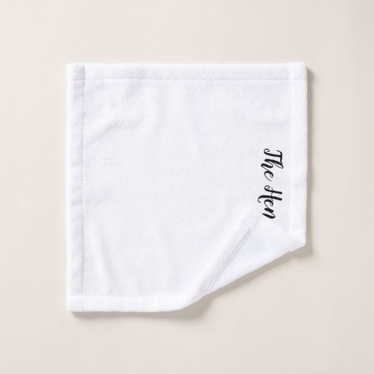 家パーソナライズされた族用トイレタオルセットギフトアイディア バスタオルセット (ウォッシュタオル)