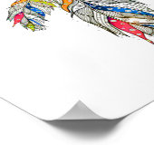 家パーソナライズされた族 ポスター (角)