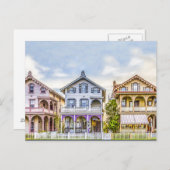 家ビクトリアン列はがき ポストカード (正面/裏面)