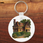家ビクトリアン屋 キーホルダー (正面)
