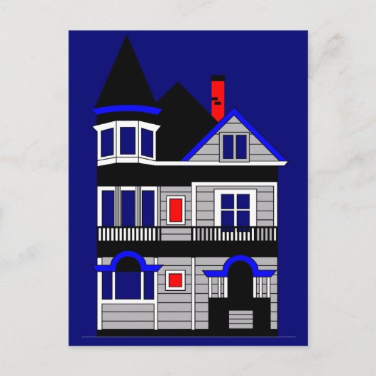 家ビクトリアン屋 ポストカード (正面)