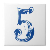 家ビクトリアン番号 タイル (正面)