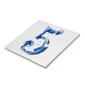 家ビクトリアン番号 タイル (側面)