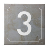 家フランスの番号 タイル (正面)