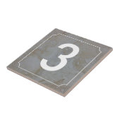 家フランスの番号 タイル (側面)