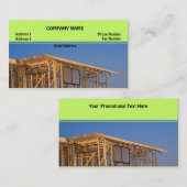 家フレームの名刺 名刺 (正面/裏面)