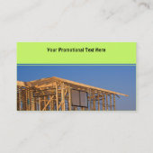 家フレームの名刺 名刺 (裏面)