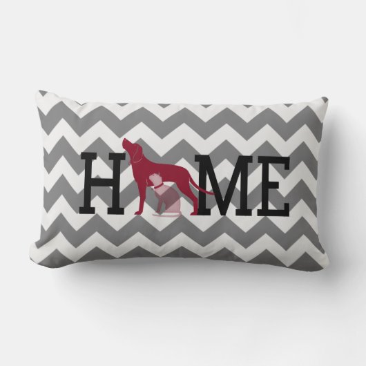 家ペット枕 ランバークッション (正面)