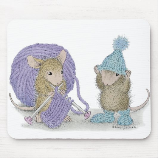 家マウスのDesigns®のマウスパッド マウスパッド (正面)