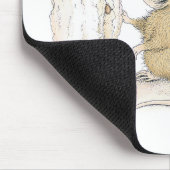 家マウスのDesigns®のマウスパッド マウスパッド (コーナー)