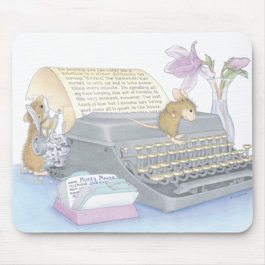 家マウスのDesigns®のマウスパッド マウスパッド (正面)