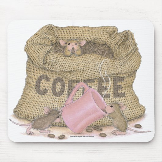 家マウスのDesigns®のマウスパッド マウスパッド (正面)